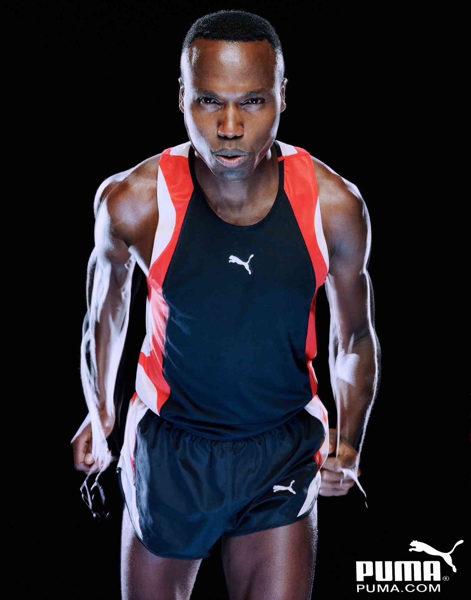 Warwick Saint is a renowned advertising photographer led Puma Jamaica campaigns.