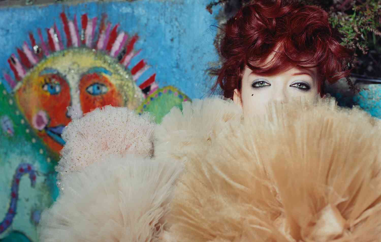 Shirley Manson shot by world-class fashion photographer Warwick Saint