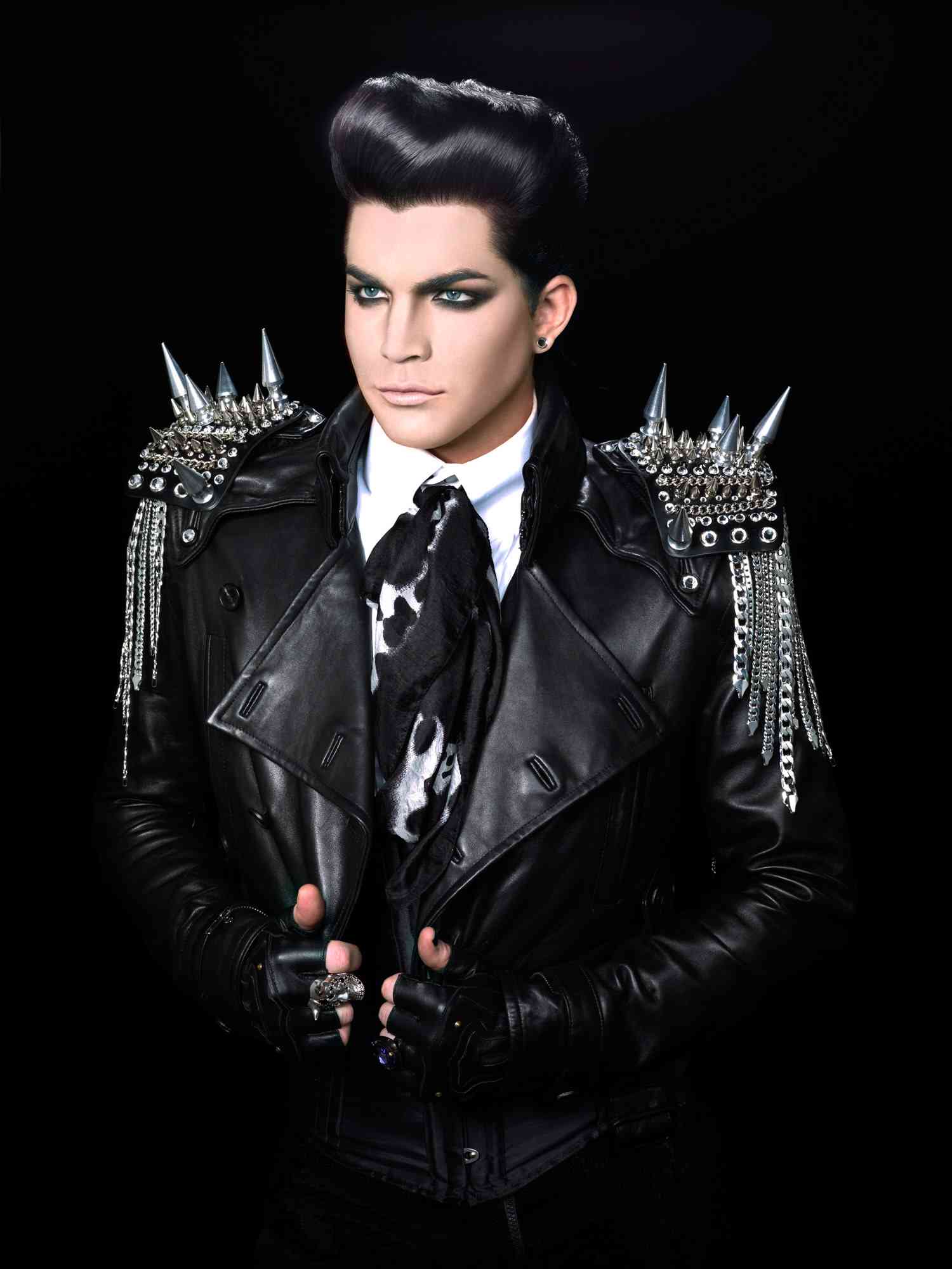 Iconic Image of Adam Lambert, queen vocalist by Warwick Saint of the Saint Studio