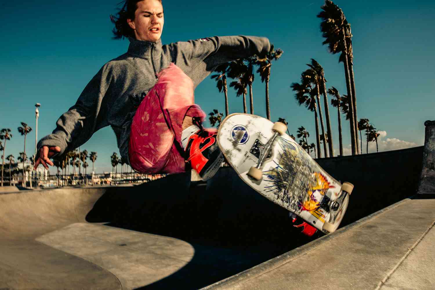 Iconic Editorial Images of SKATE PARK VENICE BEACH, a photo taken by Warwick Saint in The Saint Studio