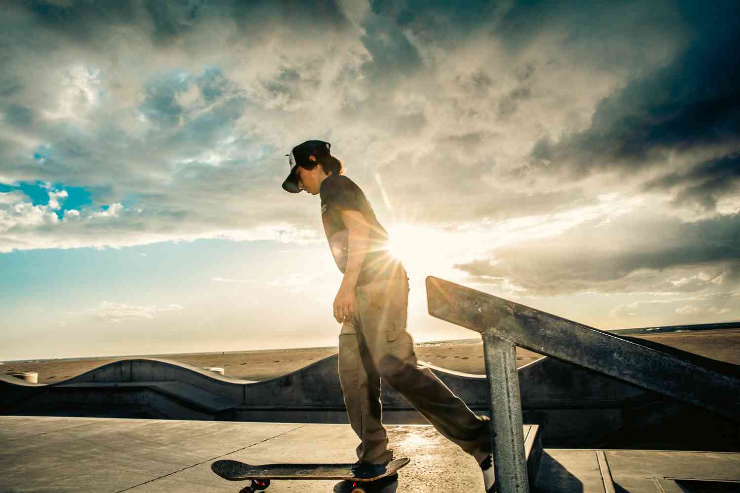 Iconic Editorial Images of SKATE PARK VENICE BEACH, a photo taken by Warwick Saint in The Saint Studio