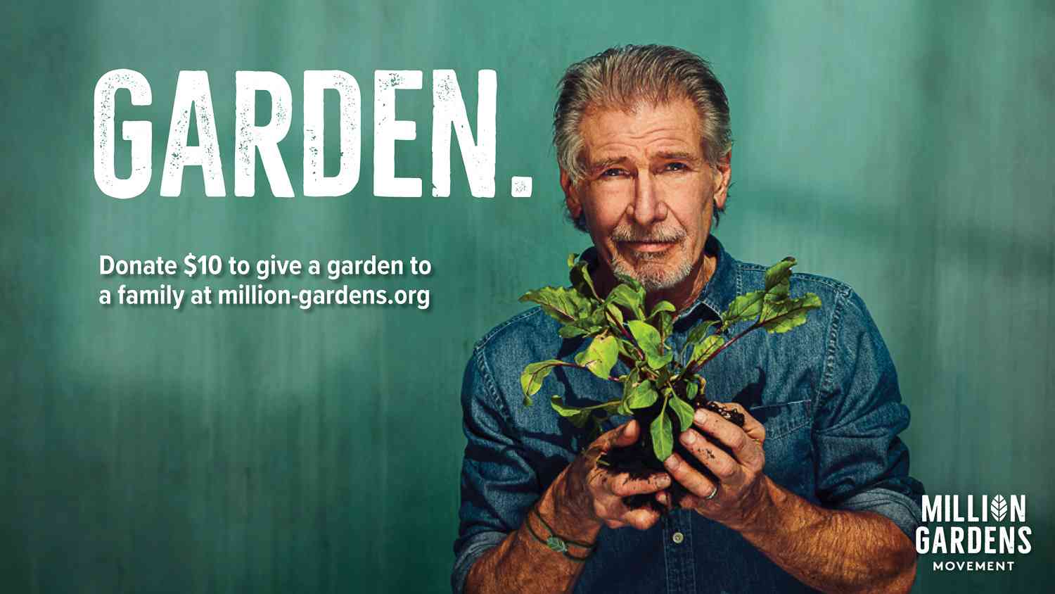 Warwick Saint renowned advertising photographer led worldwide Million Garden Movement campaigns.
