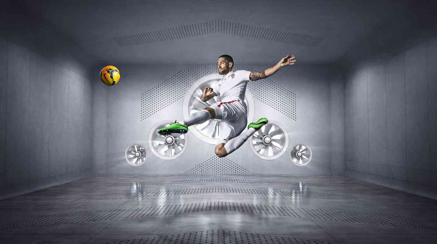 Warwick Saint renowned advertising photographer led worldwide Nike World Cup Campaigns.