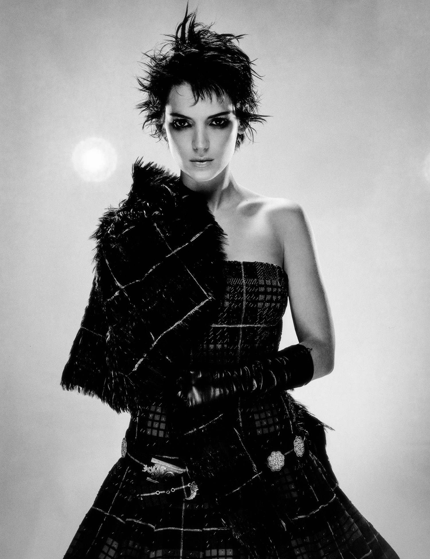 winona ryder young and fierce in saint studio